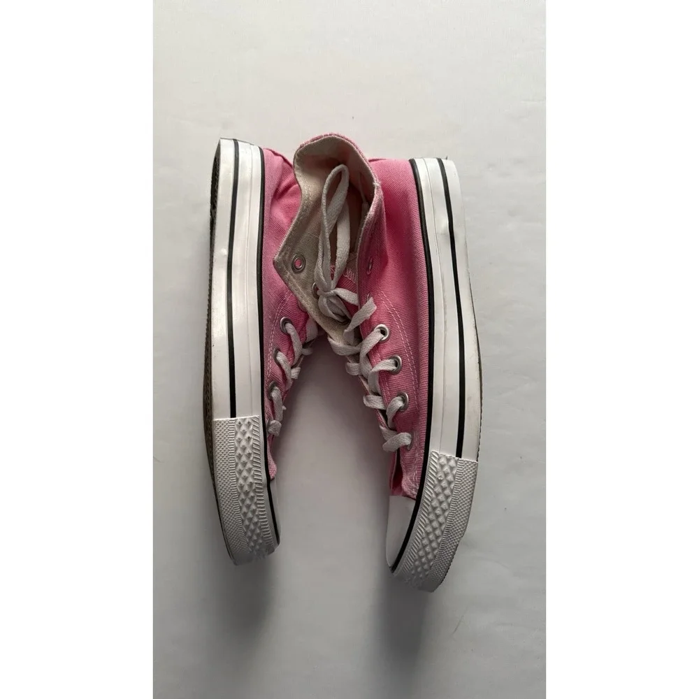 Converse Chuck Taylor All Star Pink/White Canvas High Top Lace Up US 5 EU 38